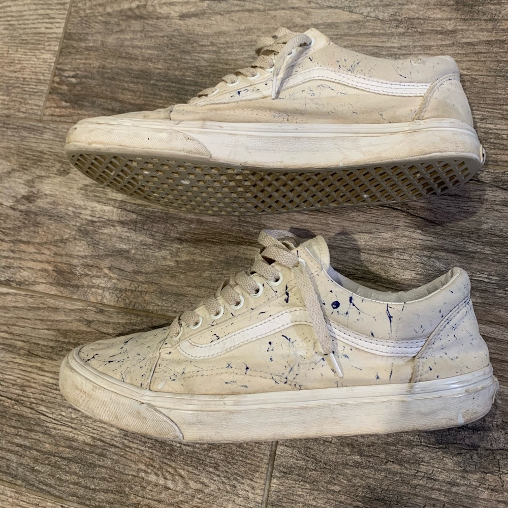 Vans paint splatter